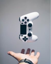 Image of a PlayStation 4 controller